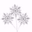 Picture of 11" Iced Snowflake Pick x3