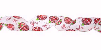 Picture of #9 Wired Edge Ribbon Ornaments