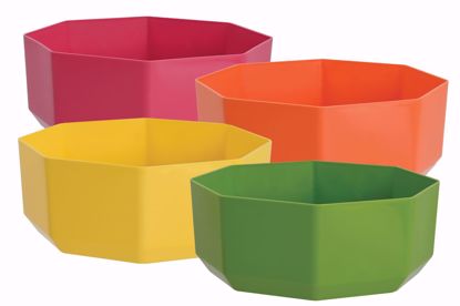 Picture of 10" Octagon Dish Color Pop Assortment