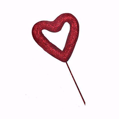 Picture of 80mm Red Open Heart Picks