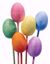 Picture of 6 Asst 60mm Glitter Eggs