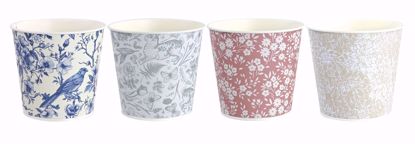 Picture of 4 Asst Toile Pot Cover  4.5"