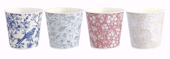 Picture of 4 Asst Toile Pot Cover 6.75"