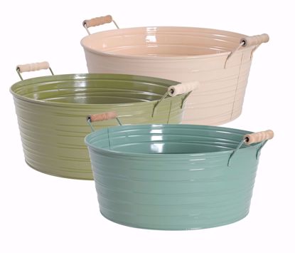 Picture of 3 Asst BOHO Garden Dish Garden 9.75"