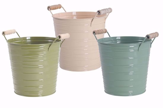 Picture of 3 Asst BOHO Garden Pot Cover 6.75"