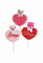 Picture of 3 ASST PLUSH LOVE BEARS