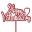 Picture of Happy Valentine's Day Heart 12"
