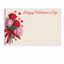 Picture of Happy Valentine's Day Heart Bouquet Enclosure Card (PACK 50)