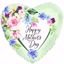 Picture of 17" 2-Sided Foil Balloon: Mothers Day Floral
