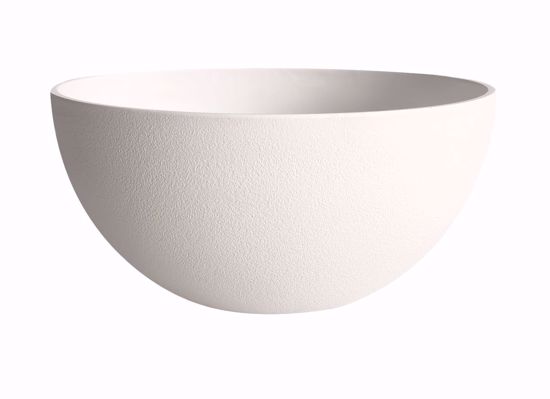 Picture of CeraMix 10" White Nova Bowl Planter