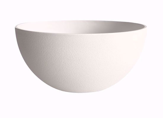 Picture of CeraMix 13" White Nova Bowl Planter