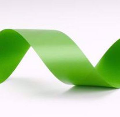 Picture of #40 Satin Ribbon - Bud Green