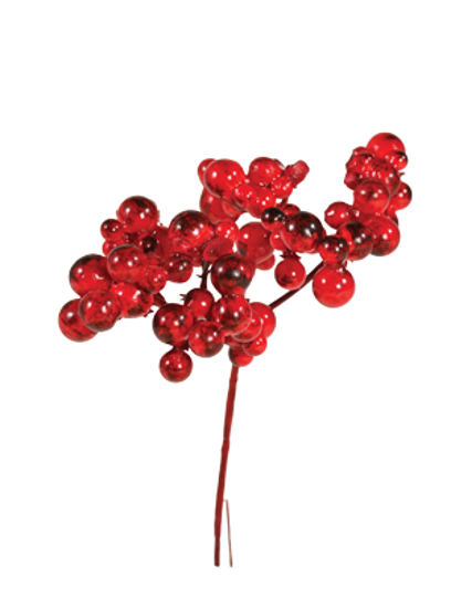 Picture of 8.5" Mixed Red Berry Spray