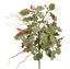 Picture of 18" Real Touch PVC Holly W/Glitter Berries Twig Bush