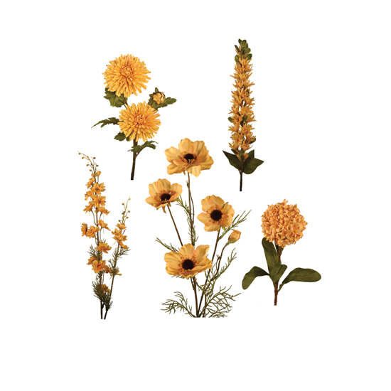 Picture of Bouquet In A Box Mustard