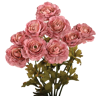 Picture of 21" Ranunculus Bush x 9 - Mauve