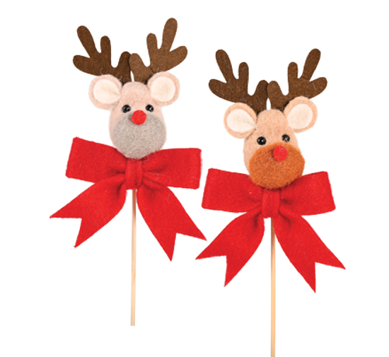 Picture of 3 Asst Reindeer pick