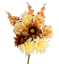 Picture of 23" Sunflower Rose Mum Delphinium Bush x 12