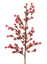 Picture of 24" Real Touch PVC Red Berry Spray