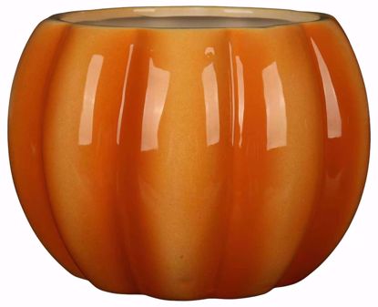Picture of Orange Pumpkin Planter 4"