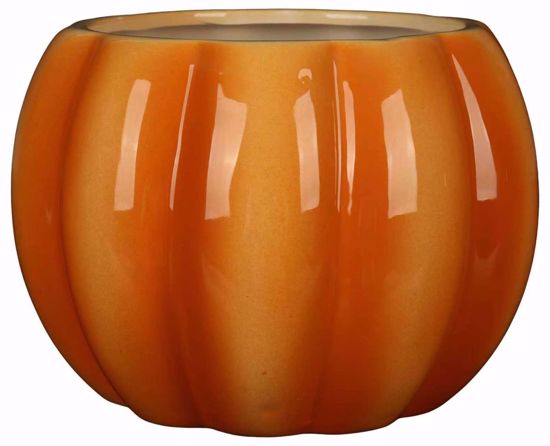 Picture of Orange Pumpkin Planter 4"