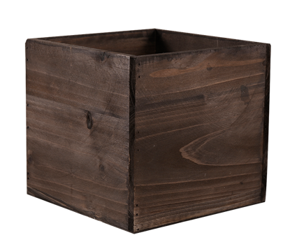 Picture of Stained Box Planter 4"