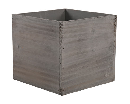 Picture of Gray Wash Box Planter 4"