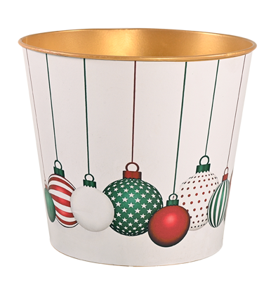 Picture of Jolly Ornaments Pot Cover 5"