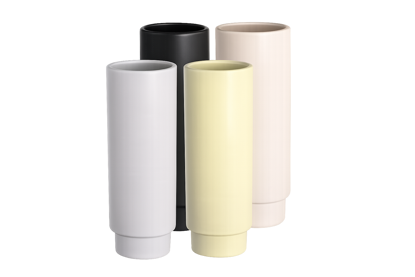 Picture of 4 Asst Essential Neutral Vase 8.5"
