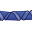 Picture of #40 Wired Edge Sheer Ribbon - Royal