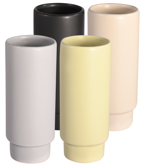 Picture of 4 Asst Essential Neutral Vase 8.5"