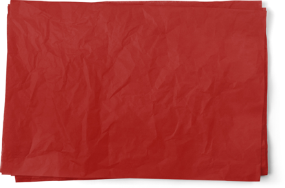 Picture of Red Waxed Tissue