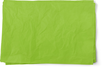 Picture of Citrus Green Waxed Tissue
