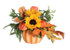 Picture of Orange Pumpkin Planter 4"