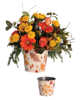 Picture of 2 Asst Fall Leaves Pot Cover 4"