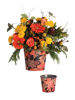 Picture of 2 Asst Fall Leaves Pot Cover 6"