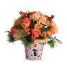 Picture of 2 Asst Halloween Pot Cover 5"