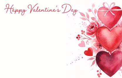 Picture of Happy Valentine's Day Enclosure Card (PACK 50)