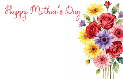 Picture of Happy Mother's Day Enclosure Card (Pack 50)