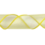 Picture of #40 Wired Edge Chiffon Ribbon - Yellow