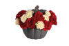 Picture of Gray Pumpkin Pot W/Lid 6.5"