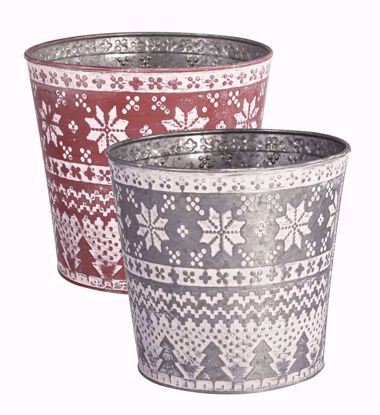 Picture of 2 Assorted Nordic Pot Cover 6"